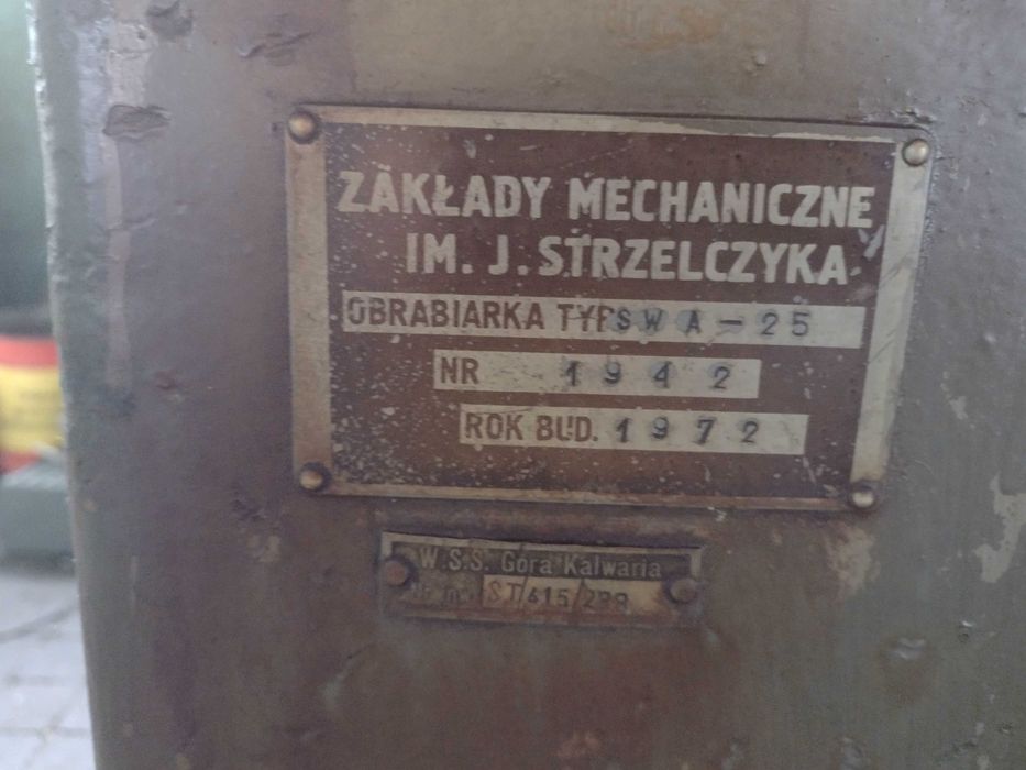 szlifierka, obrabiarka metalu