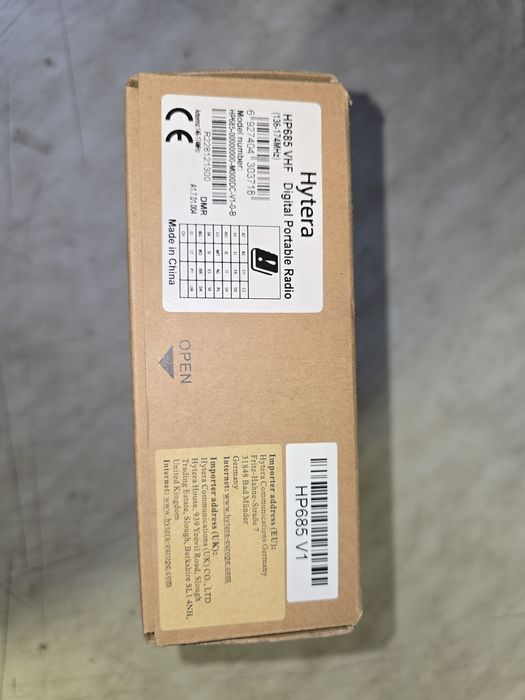 hytera hp685 vhf