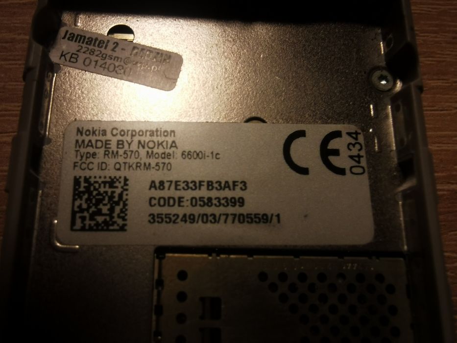 Nokia 6600i sprawna, części