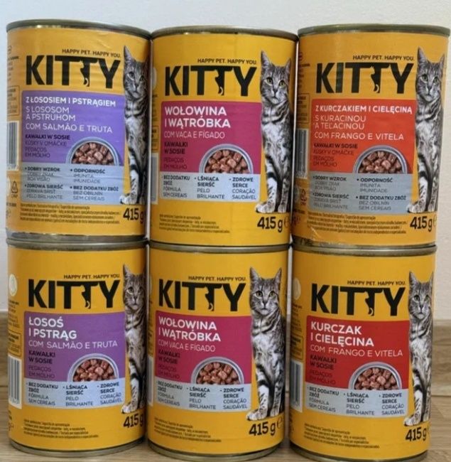 Latas de Comida Húmida Kitty