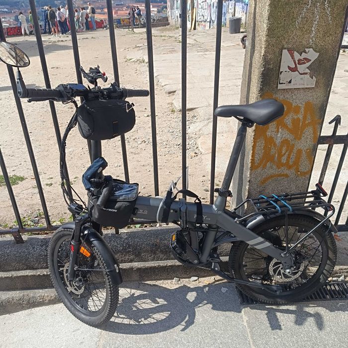 Bicicleta elétrica Pvy z20 evo nova