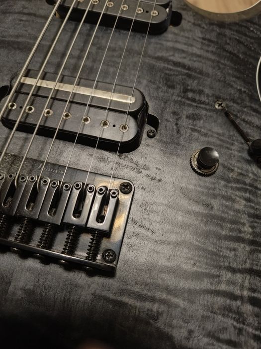 7 струн IBANEZ RGA742FM TGF + upgrade