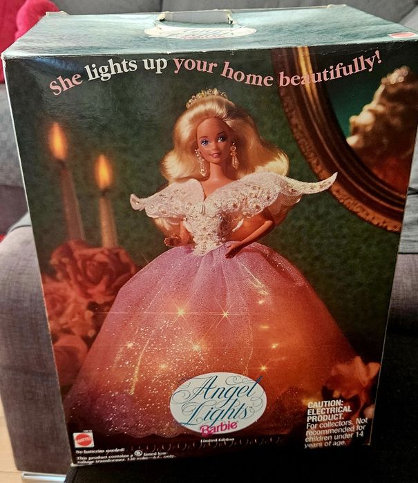 Boneca Angel Lights Barbie de 1993 (modelo 10610)