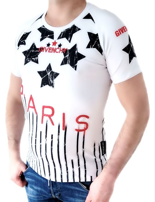 T-Shirt Koszulka męska Givenchy Paris