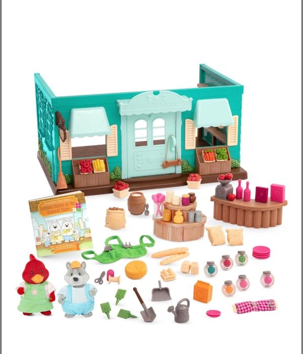 Lil Woodzeez продуктовый магазин ліл вудзиз + 2 фігурки