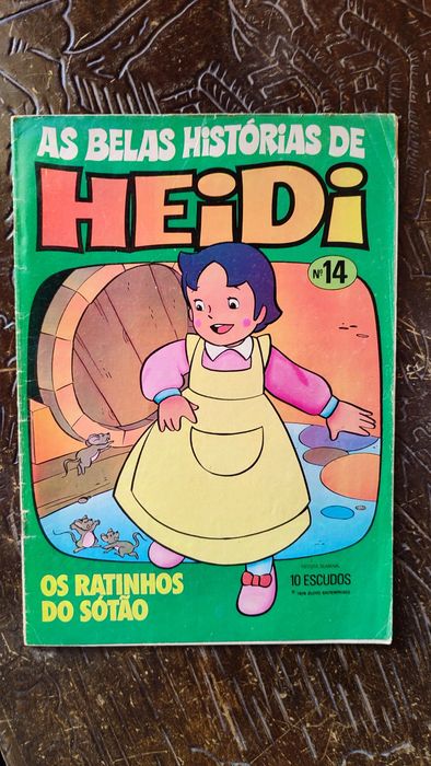 Lote Revistas Antigas da Heidi