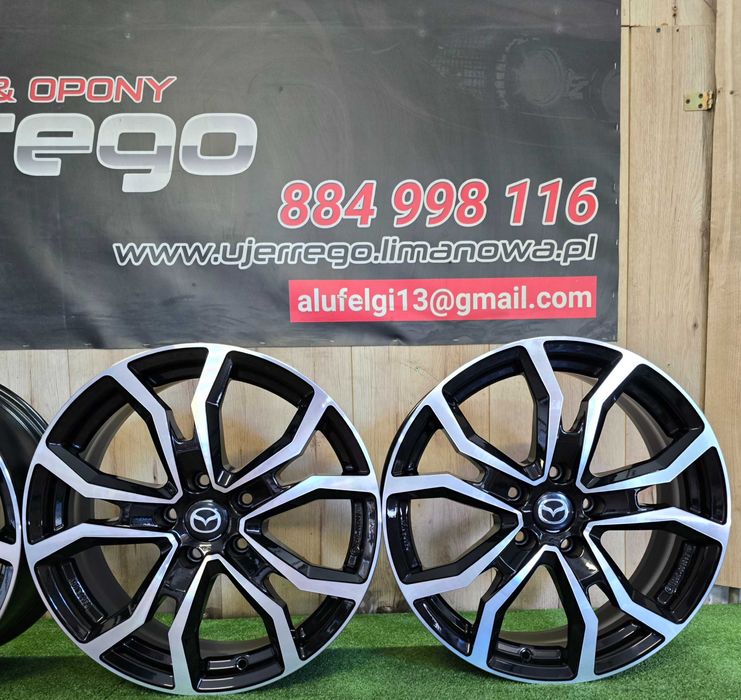 NOWE ALUFELGI MAZDA 19x5x114,3 - Mazda 3,5,6 Cx3,Cx30,Cx5,Cx60,Cx7,Cx9