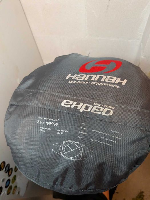 Namiot Hannah Exped 2 os. – używany, bardzo dobry stan