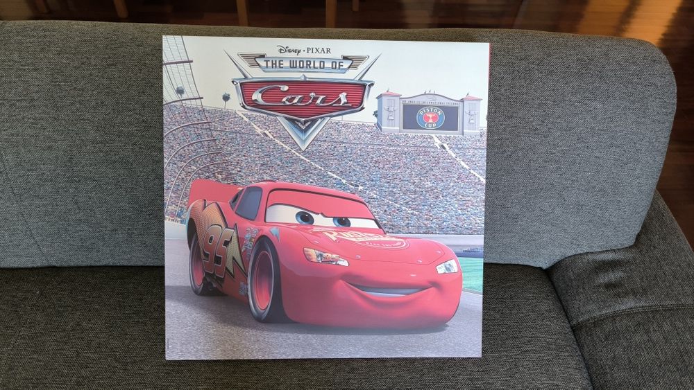 Quadro para quarto de criança, Faísca  McQueen  - Cars Disney