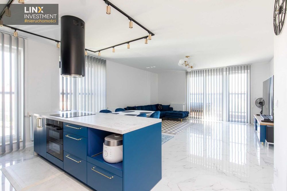 Nowoczesne czteropokojowe mieszkanie 105m2 przy ul. Małysiaka 24d