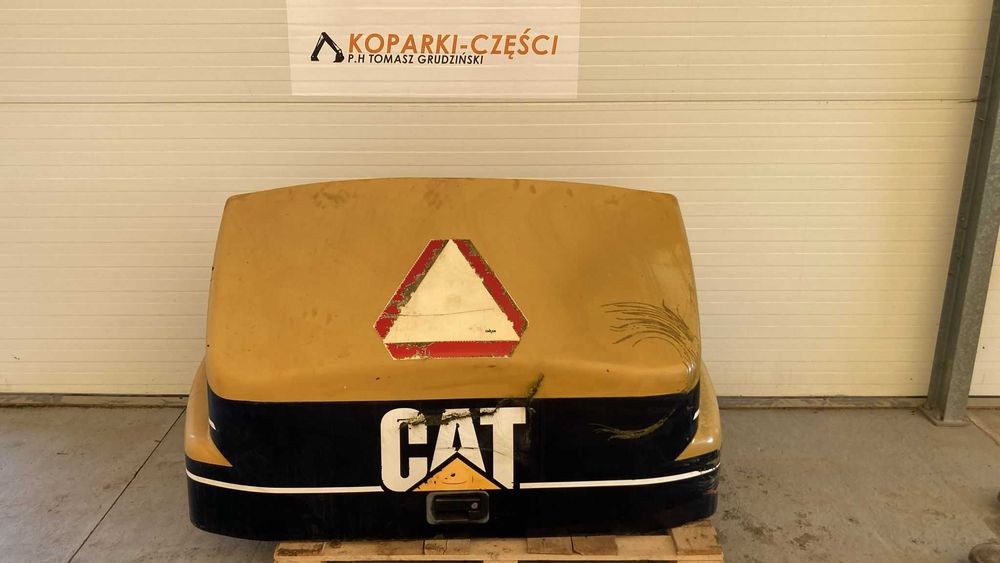 CAT 906 maszyna do rozbiórki, pokrywa silnika / maska