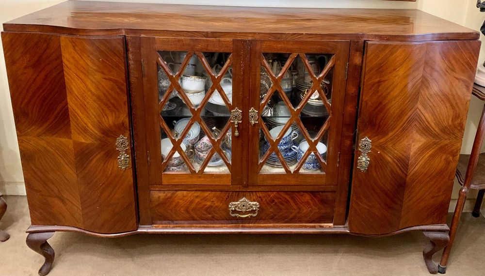 Conjunto de móveis mogno vintage