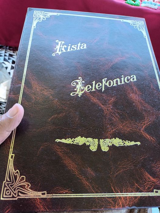 Lista telefónica encadernada 88/89/