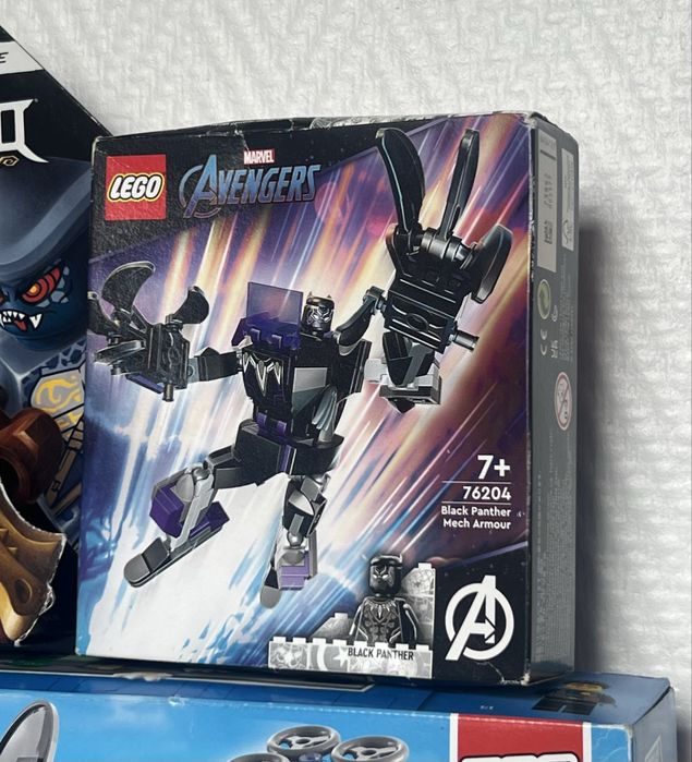 LEGO Marvel (76204)  Mechaniczna zbroja Czarnej Pantery.