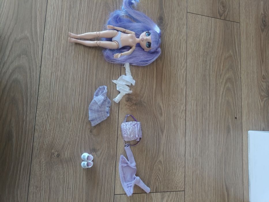 Lalka rainbow high fioletowa