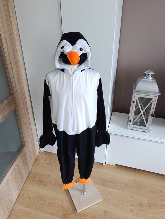 Strój karnawałowy PINGWIN PINGWINA PTAK kostium 110/116  (190)