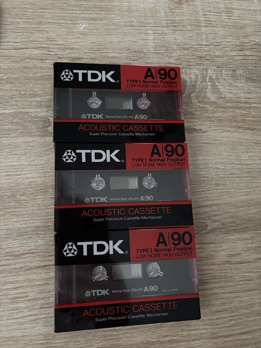 Касети TDK нові в
