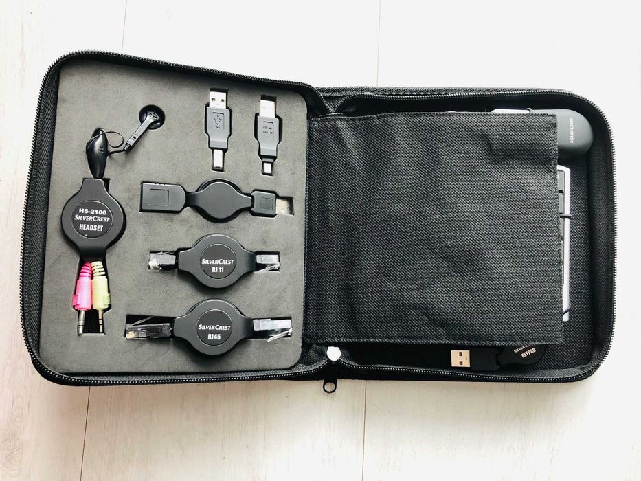 NOWY Silvercrest travel kit zestaw akcesoriów do laptopa