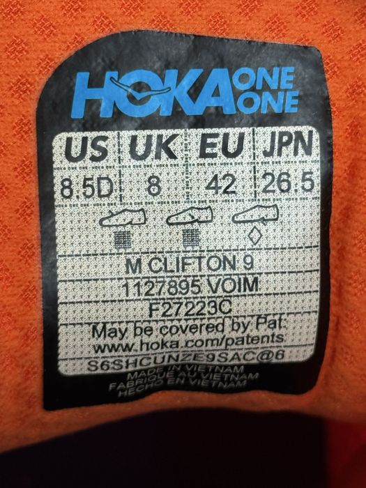 Кросівки  Hoka Clifton 9 / EU 42 / Оригінал