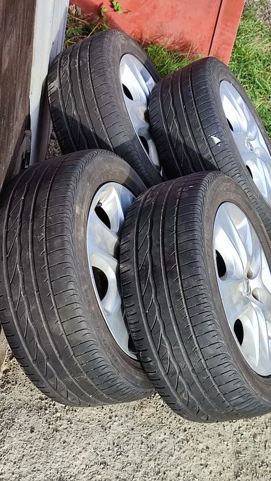 Диски з колесами ЛІТО Opel Zafira 5/110/16 структурні з ковпаками