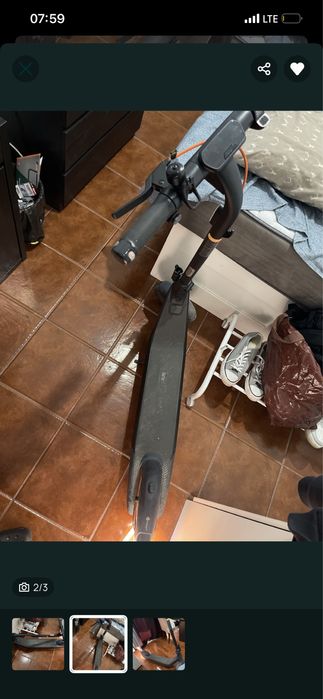 Trotinete com carregador