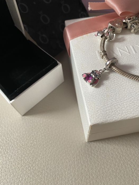 Charms pandora ktolik serce s925 ale