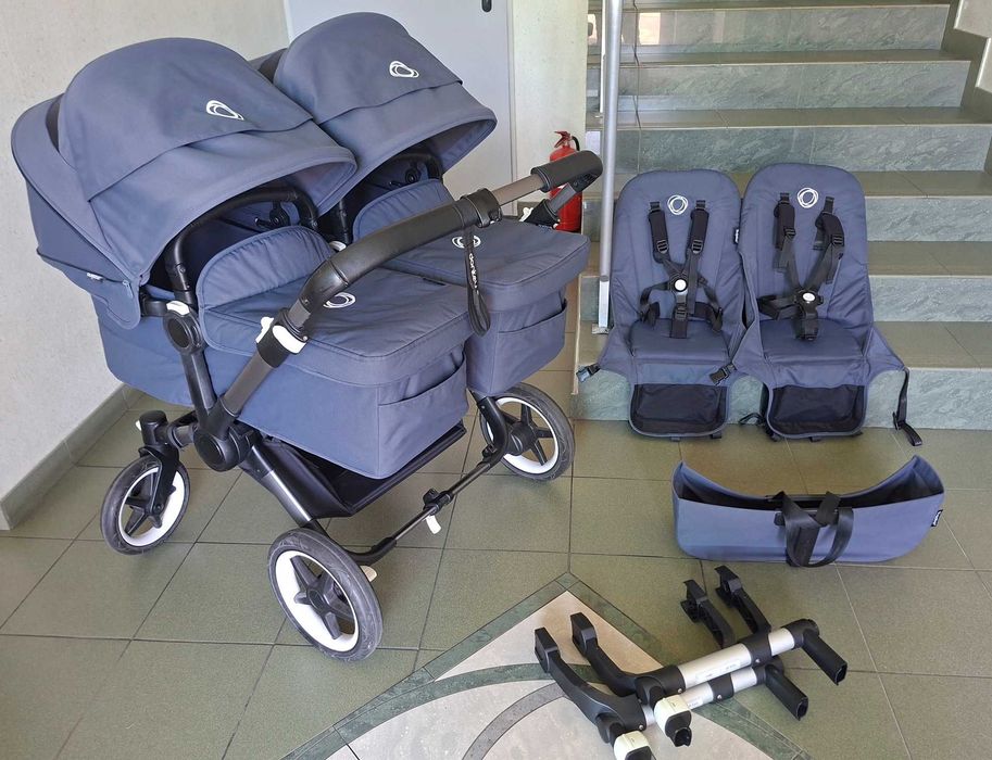 Bugaboo Donkey Twin 5 NAVY KOMIS