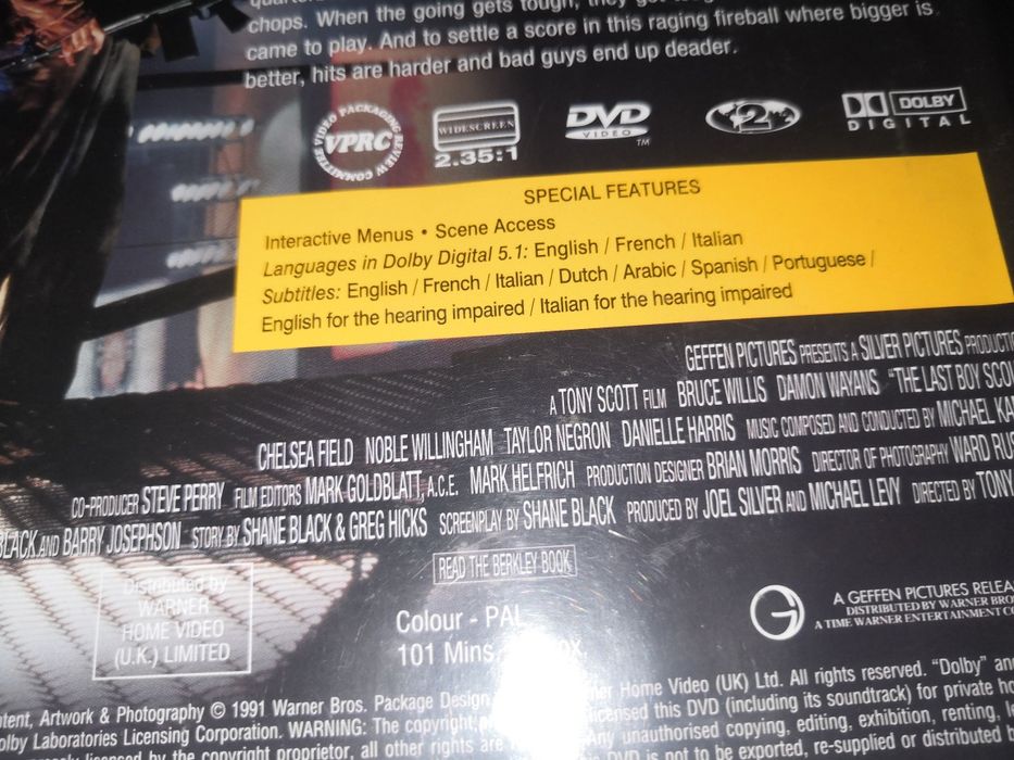 A fúria do último escuteiro