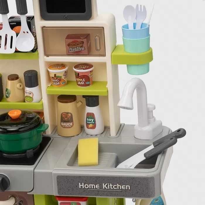 Детская кухня с водой и паром Limo Toy WD-815 свет звук 46 предметов