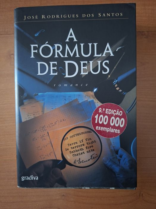 Vendo Livro " A formula de Deus " de Jose Rodrigues Santos