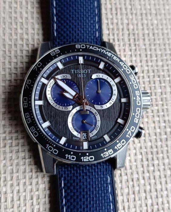 Zegarek Tissot Supersport Chrono (kupiony 28.08.2024) - stan b. dobry