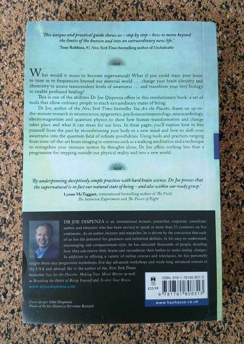 Livro - Becoming Supernatural (Dr. Joe Dispenza)