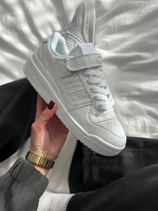 Adidas Forum 84 Low White, Адідас Форум 84