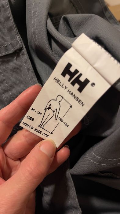 Helly Hansen чоловічі робочі сірі штани роба великий розмір 56 XL-XXL