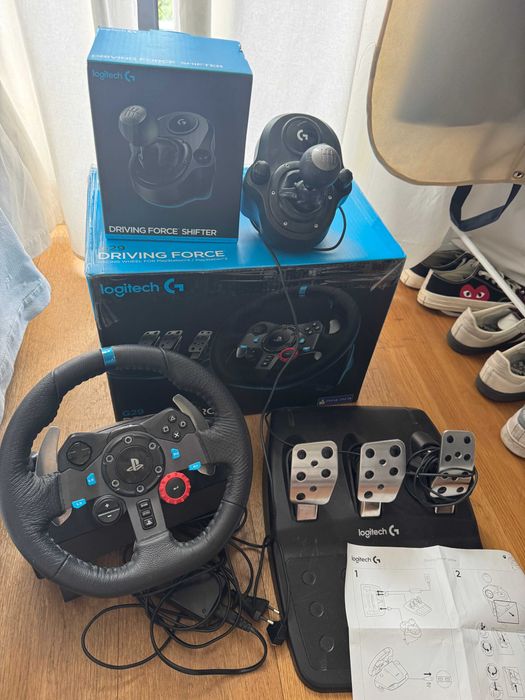 Logitech G29 + Shifter