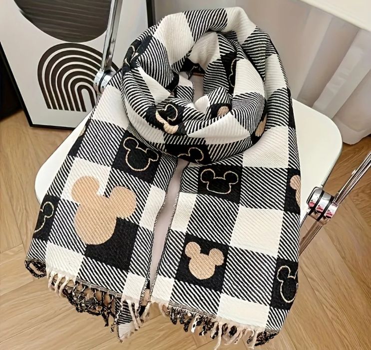 Piękny nowy szalik z Myszką Miki Disney