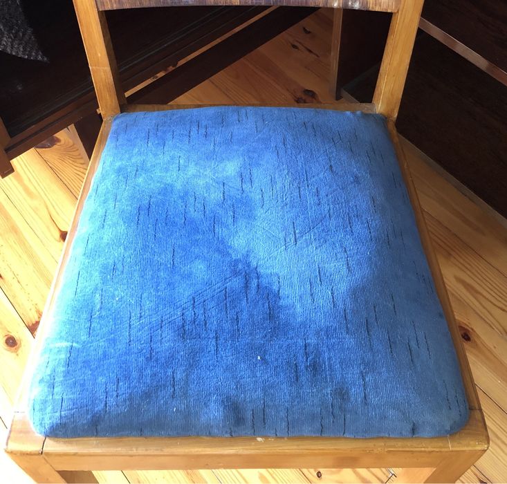 Dwa Krzesła tapicerowane PRL oryginał