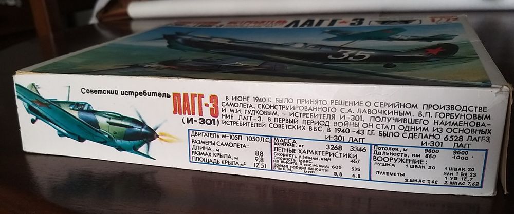 Kit 1/72 Caça Soviético LAGG 3