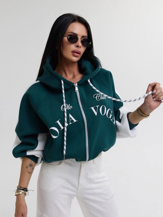 Bluza Ashen Sky zieleń O la voga