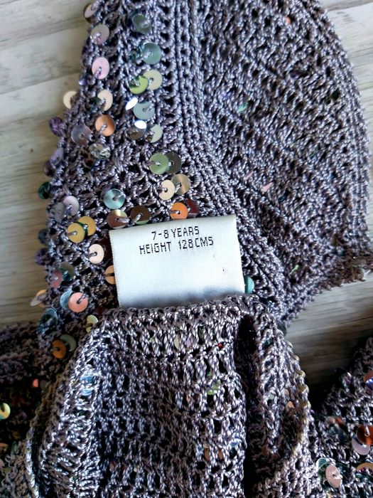 Bolerko Next cekiny srebrne