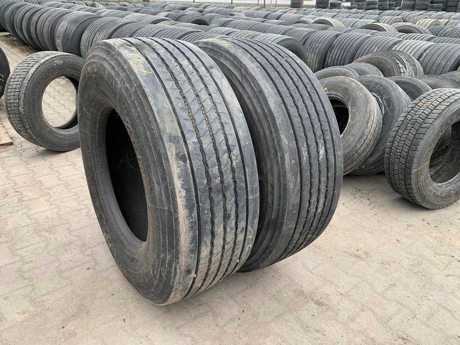 Opony używane przód 385/65R22.5 BRIDGESTONE R-STEER 001 PLUS / 9-11mm