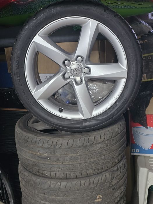 Alufelgi Audi 19” z oponami 255/40 R19 – komplet