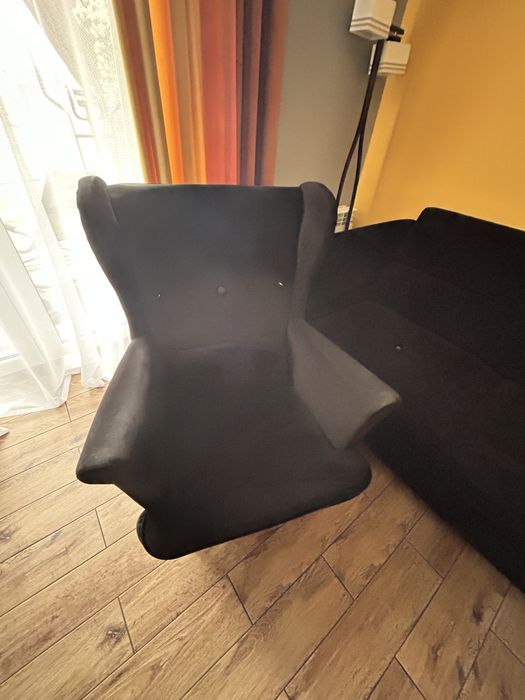 Narożnik z fotelem komplet