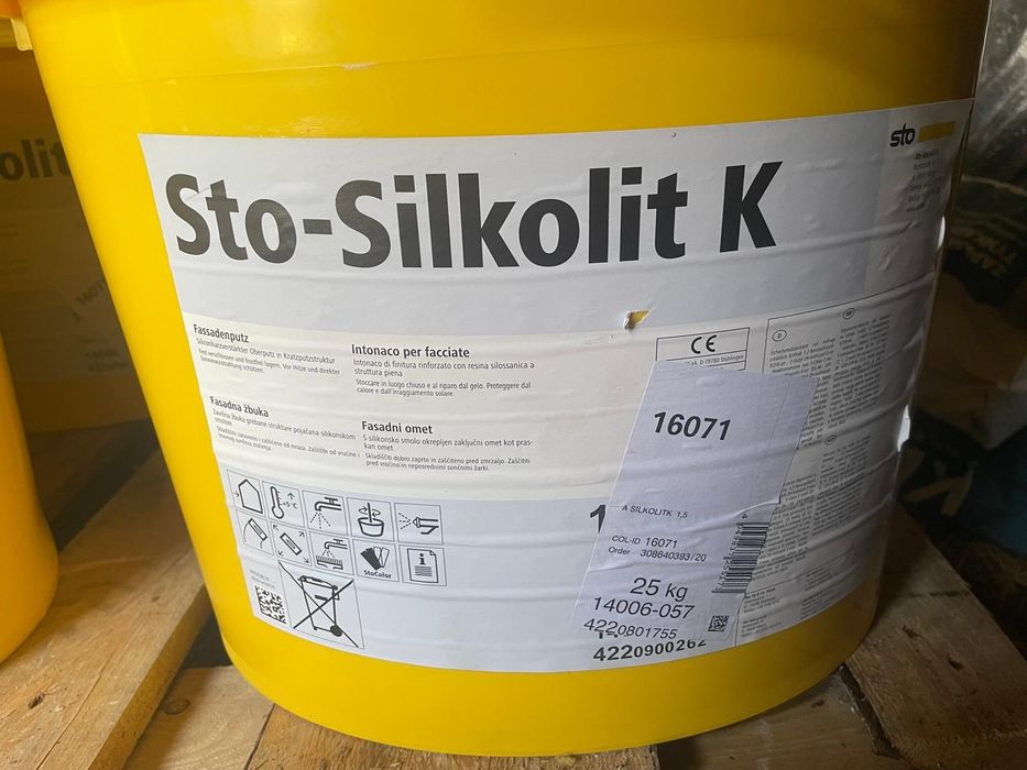 Putz puc silikonowy wiadro 25kg