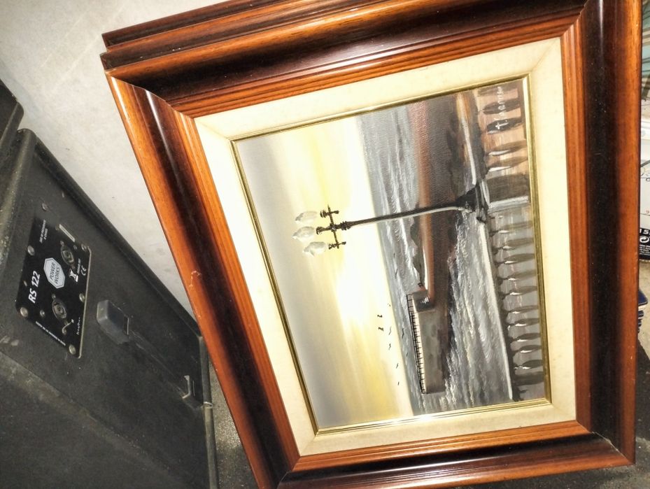 2 pinturas a óleo de Teixeira cardoso