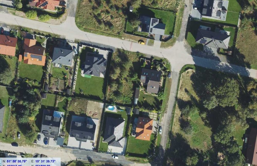 Atrakcyjna działka os. Kolorowe, Chynów Zielona Góra ul. Srebna