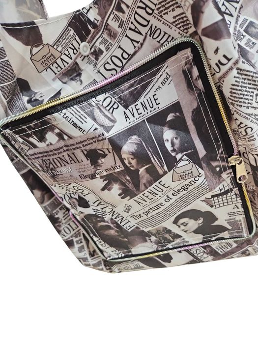 Torba zakupowa, składana, miękka. Eko portfel