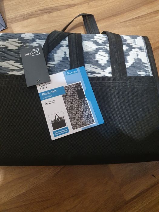 Koc piknikowy mata plażowa SKŁADANA 90x180cm