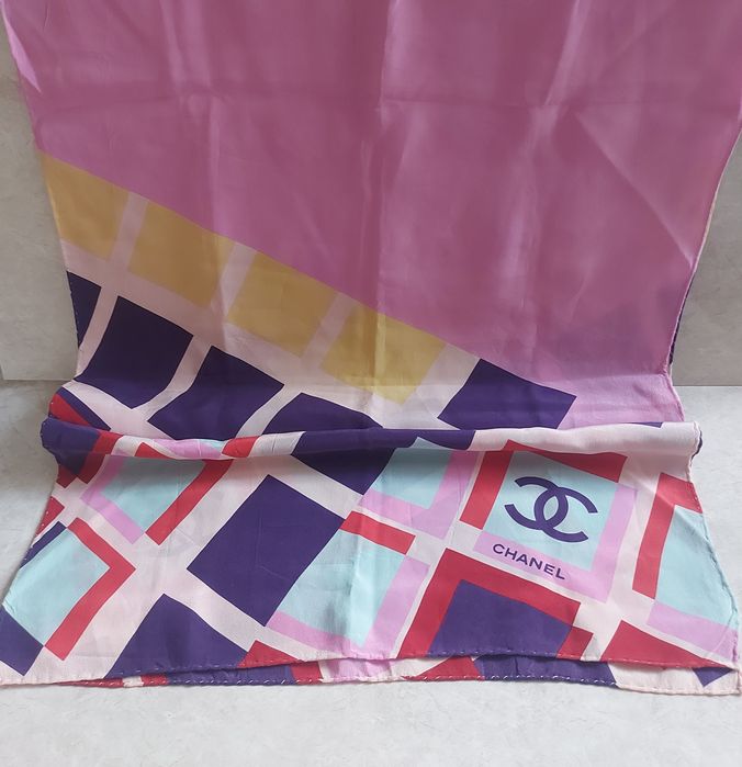 Шарф Chanel шёлк