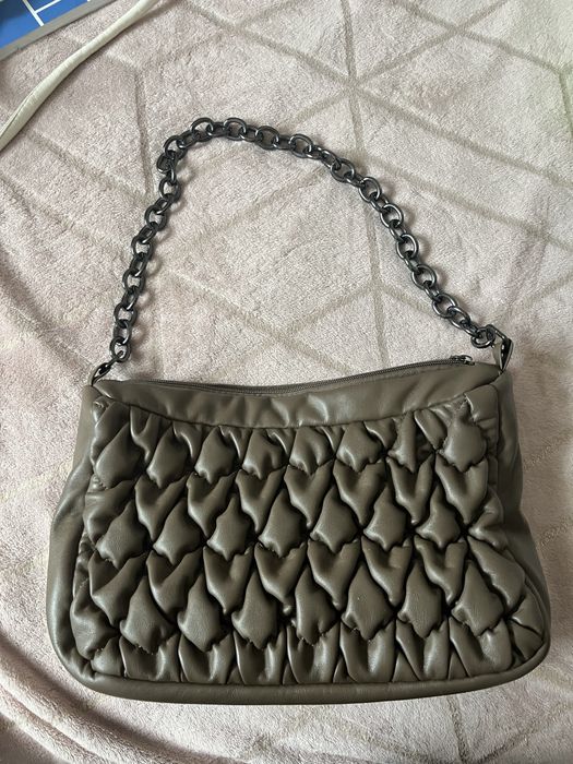 Сумка коричневого кольору